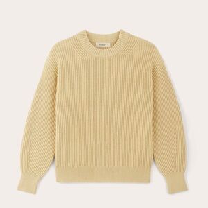 Everlane the cocoon crew in everyday cotton Sweater NWT
